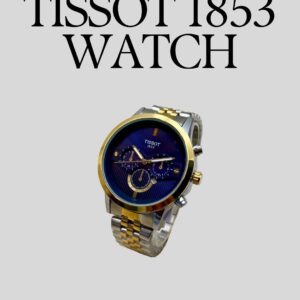 TISSOT 1853 Geneva Two-Tone Blue Dial Watch (Men’s Luxury Design)