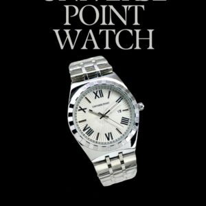 Universe Point Mens Watch White Dial